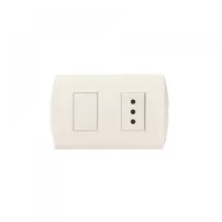 interruptor enchufe modus style marfil - bticino ref ae2203em