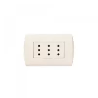 enchufe triple 10a bticino ref ae2113e3m