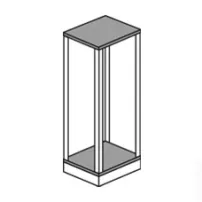 base/techo 725x725mm legrand ref 020505