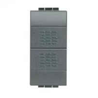 pulsador doble na+na 10a 250v bticino ref l4036