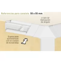 dlp 3d derivacion ang p/32302 legrand ref 032332