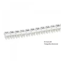 cab3 num. del 41 al 60 0,5-1,5 mm2 - legrand ref 038152