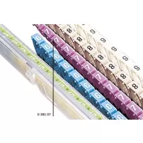 cab numero 7 violeta 0.15-0.5mm2 - legrand ref 038107