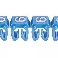 cab numero 6 azul 0.15-0.5mm2 - legrand ref 038106