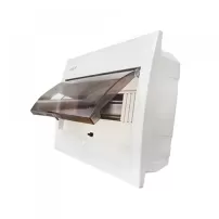 tablero plastico embutido 12 circuitos p/transparente-forceman