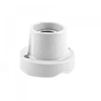 portalampara base recta loza e-27