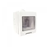 caja intemperie 2 modulos, ip55 scame.