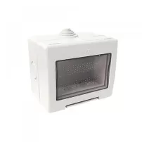caja interperie 3 modulos, ip55 scame