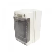 tablero plastico sobrepuesto 2 circuitos.