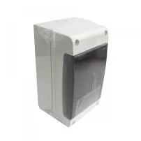 tablero plastico sobrepuesto 4 circuitos, ip 66