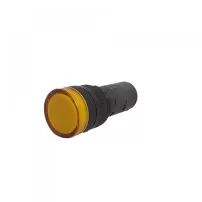 luz piloto led 22mm amarillo 220v