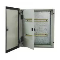 tablero metalico 600x400x230mm con chasis ranurado(3x13)