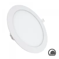 foco led embutido 18w redondo dimiable luz neutra.