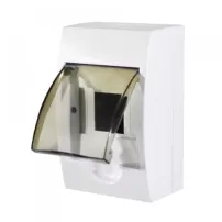 tablero plastico sobrepuesto 4 circuitos p/transparente