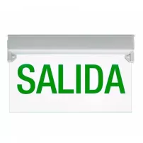 seã±aletica salida emergencia led - globaltronic