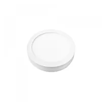 panel sobrepuesto led redondo 18w blanco empavonado luz neutra-jie