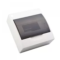 tablero plã¡stico sobrepuesto 8 circuitos p/transparente