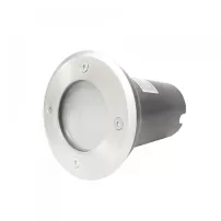 foco led embutido 3w piso 110mm 4000k redondo