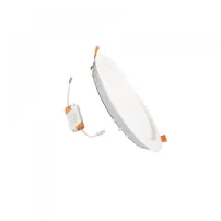 foco led embutido 6w fsl redondo luz calida