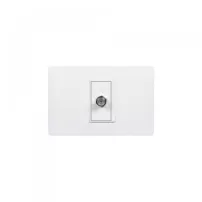 toma armada tv coaxial luzica bticino pu1152