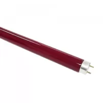 tubo fluorescente t8 36w 120 cm color rojo-force