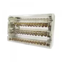 repartidor tetrapolar 125a 15 contactos-mgc