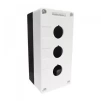 caja bakelita de 3 perforacion h9-3 de 22mm globaltronic