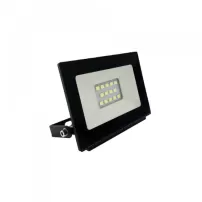 foco reflector led slim 10w negro luz fria vkb multichip