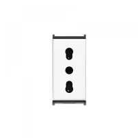 modulo enchufe 10/16amp gris - scame 101.6403