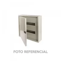tablero metalico 800x600x230mm con chasis ranurado 5x23
