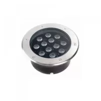 foco piso led embutido 20cm 18w luz fria - jie