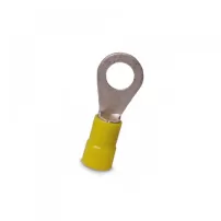 terminal amarillo 12-10awg ojo de 6,3mm