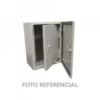 tablero metalico 1 puerta con chasis 500x400x200mm - globaltronic