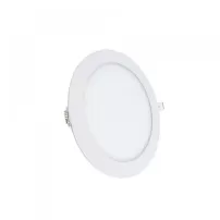 foco led embutido 12w jie redondo luz neutra