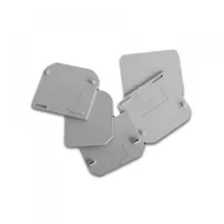 tapa para borne de 16mm gris