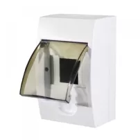 tablero plastico sobrepuesto 4 circuitos p/ trans - bekam