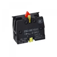 contacto auxiliar para pulsar roja 1nc