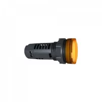 luz piloto led 22mm amarillo 24v