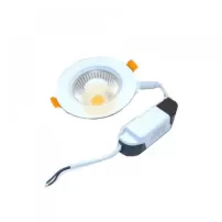 foco led embutido 7w jie chip luz calida