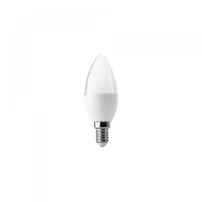 ampolleta led vela 5.5w e-14 luz calida - fsl