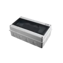 tablero plastico sobrepuesto 18 circuitos p/trans horizontal ip65 - gol electric