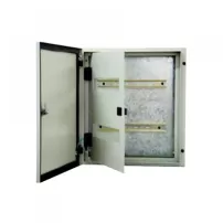 tablero metalico 500x400x200 mm con chasis ranurado