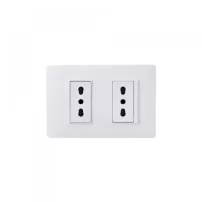 enchufe doble 16a luzica blanco bticino ref pu1280