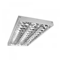 equipo alta eficiencia 3x18w sobrepuesto para tubo led