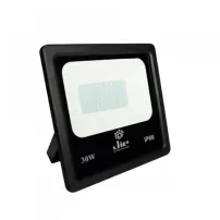 foco reflector led slim 30w luz fria multichip-eco-jie