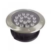foco piso led embutido 18w luz calida 20cm-jie