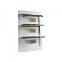 tablero plastico embutido 36 circuitos p/ transparente-force