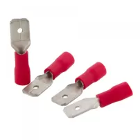 terminal macho paleta 18-22awg rojo