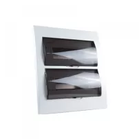 tablero plastico embutido 24 circuitos p/ transparente forceman