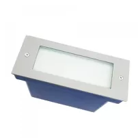 foco para escala led 1w frio sin reja-jie